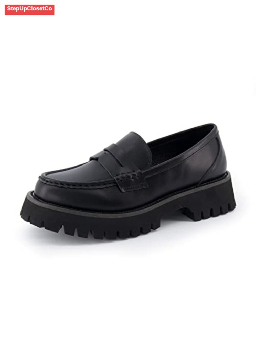 Women's Slip On Loafer Memory Foam Vegan Leather Comfort Shoes